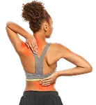 Femmes souffrant de douleurs dorsales