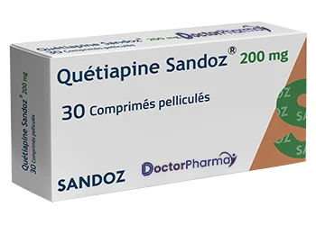 Quetiapine 200 mg 30 comprimes- Doctorpharma.org